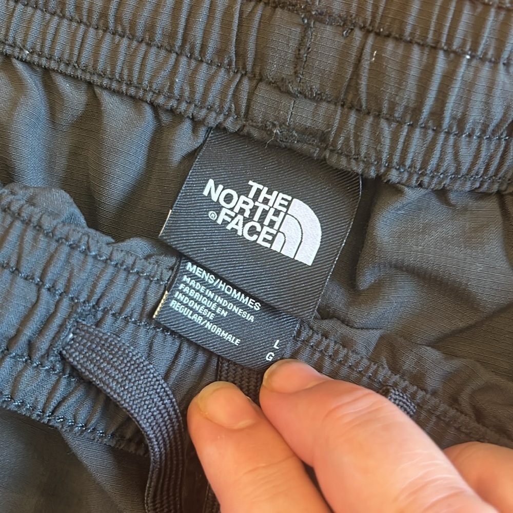 The North Face gray shorts men’s size large - Picture 3 of 4